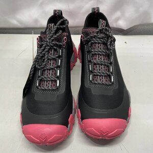 NEW EDDIE BAUER Women’s Terrange Hiking Shoes Black/Pink Size 7.5 Trail Outdoor